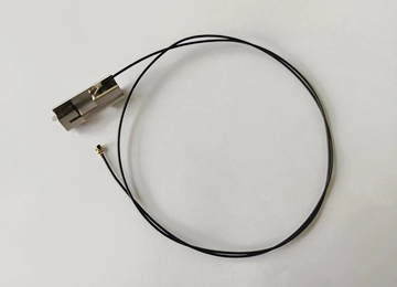 2.4G金屬件（38*8.26*0.4mm） WiFi 藍(lán)牙內(nèi)置天綫-IPEX線(xiàn)端